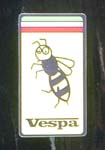 Unicum: Vespa Wesp Sticker